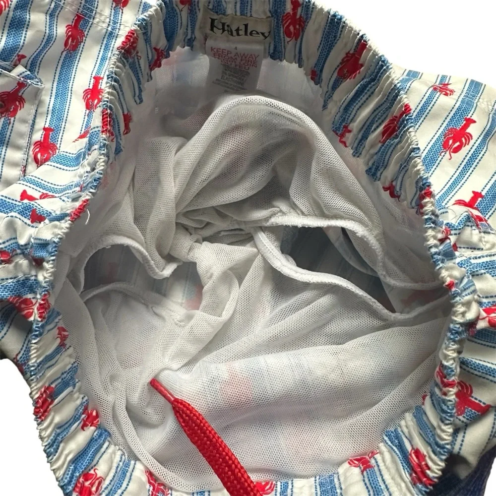 Hatley Boys' Board Shorts Lobsters‎ Size 4